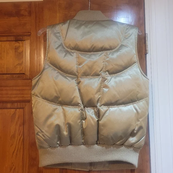 Champagne vest by Style & Co. Size Small - Picture 7 of 7